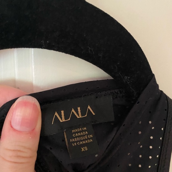 Alala Blocked Pyramid Shiny Jersey Mesh Combo High-Impact Sports Bra - Picture 3 of 8